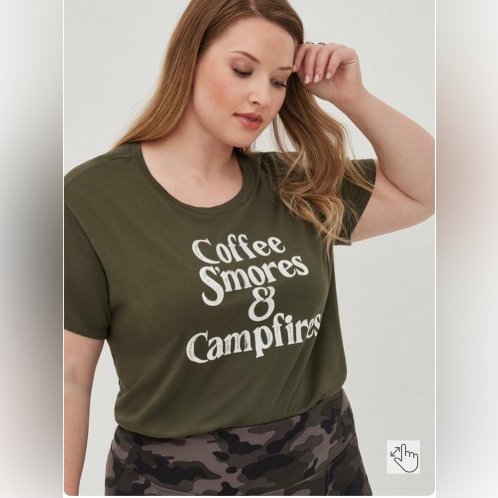 Torrid Short Sleeve Active Tee